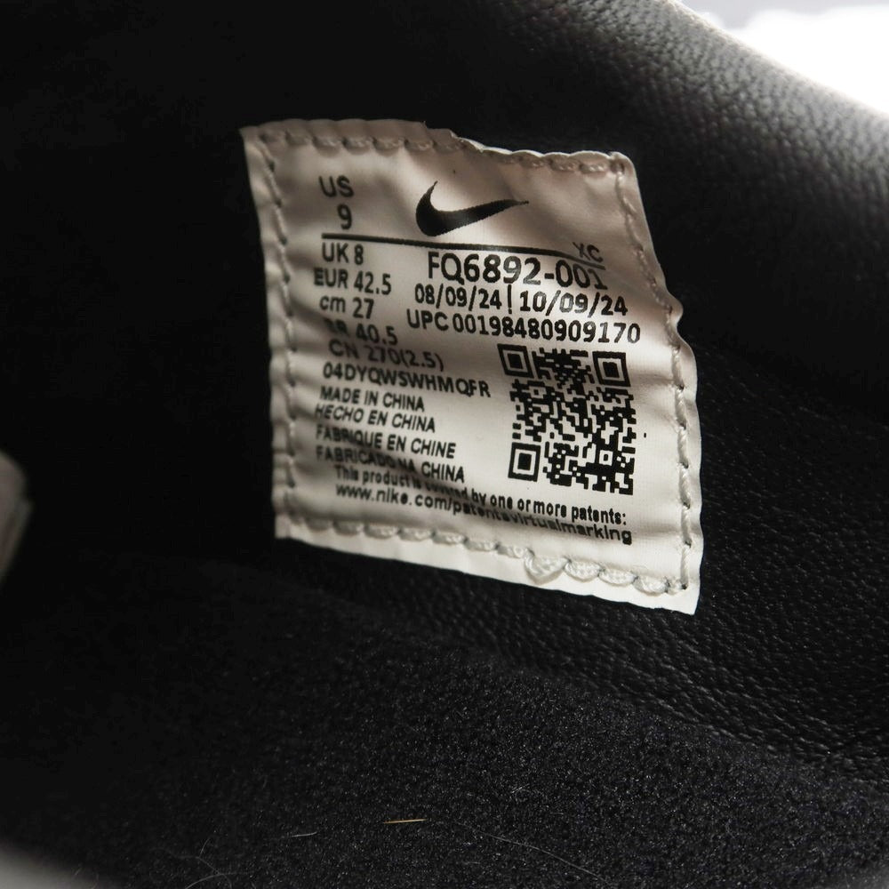 【中古】ボーディ BODE × NIKE アストログラバー スニーカー ブラック【 27cm 】【 状態ランクB 】【 メンズ 】