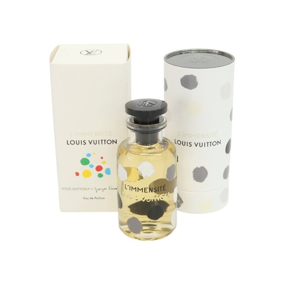 【中古】ルイ ヴィトン LOUIS VUITTON × 草間彌生 リマンシテ オードゥ パルファン 香水 フレグランス クリアxブラック【 100ml 】【 状態ランクA 】【 メンズ 】