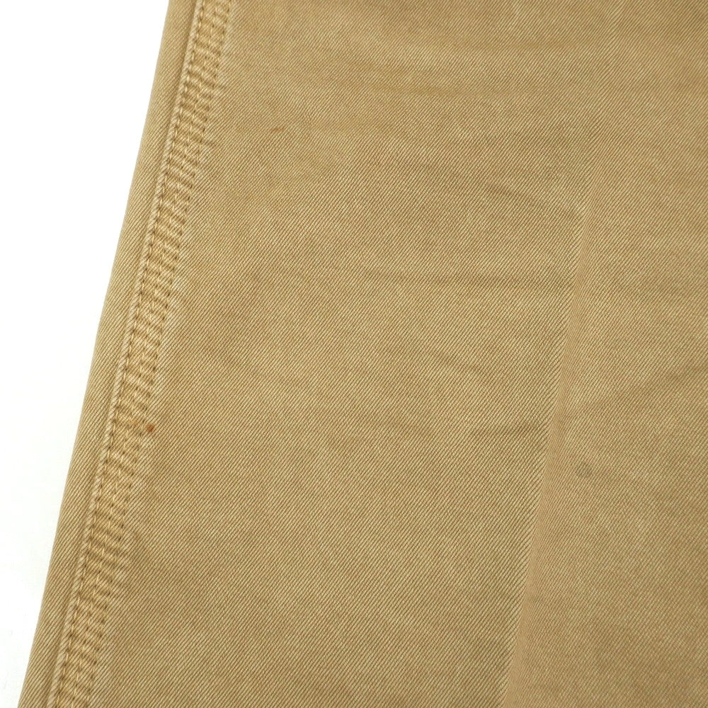 【中古】インコテックス INCOTEX ストレッチ コットン カジュアルスラックスパンツ ベージュ【 30 】【 状態ランクC 】【 メンズ 】