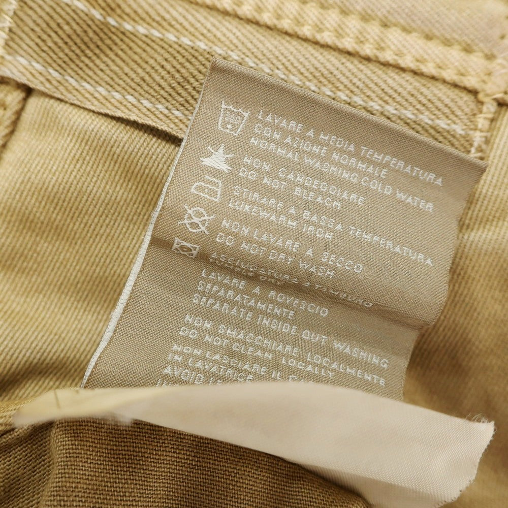 【中古】インコテックス INCOTEX ストレッチ コットン カジュアルスラックスパンツ ベージュ【 30 】【 状態ランクC 】【 メンズ 】