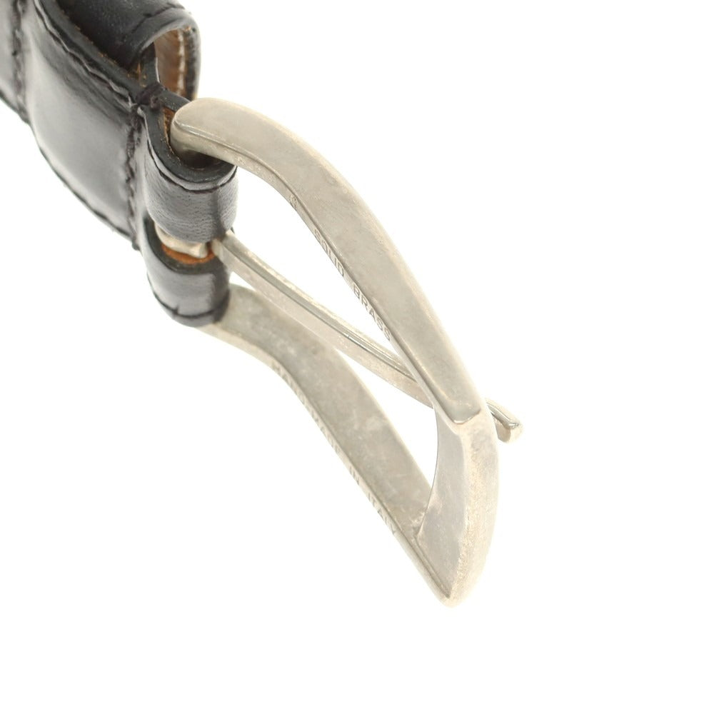 【中古】ホワイトハウスコックス Whitehouse Cox レザー ベルト ブラック【 30/75 】【 状態ランクD 】【 メンズ 】