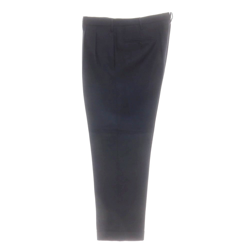 【中古】ドメニコ カラチェニ DOMENICO CARACENI 黒タグ ウール 3つボタンスーツ ダークネイビー【 50 】【 状態ランクB 】【 メンズ 】