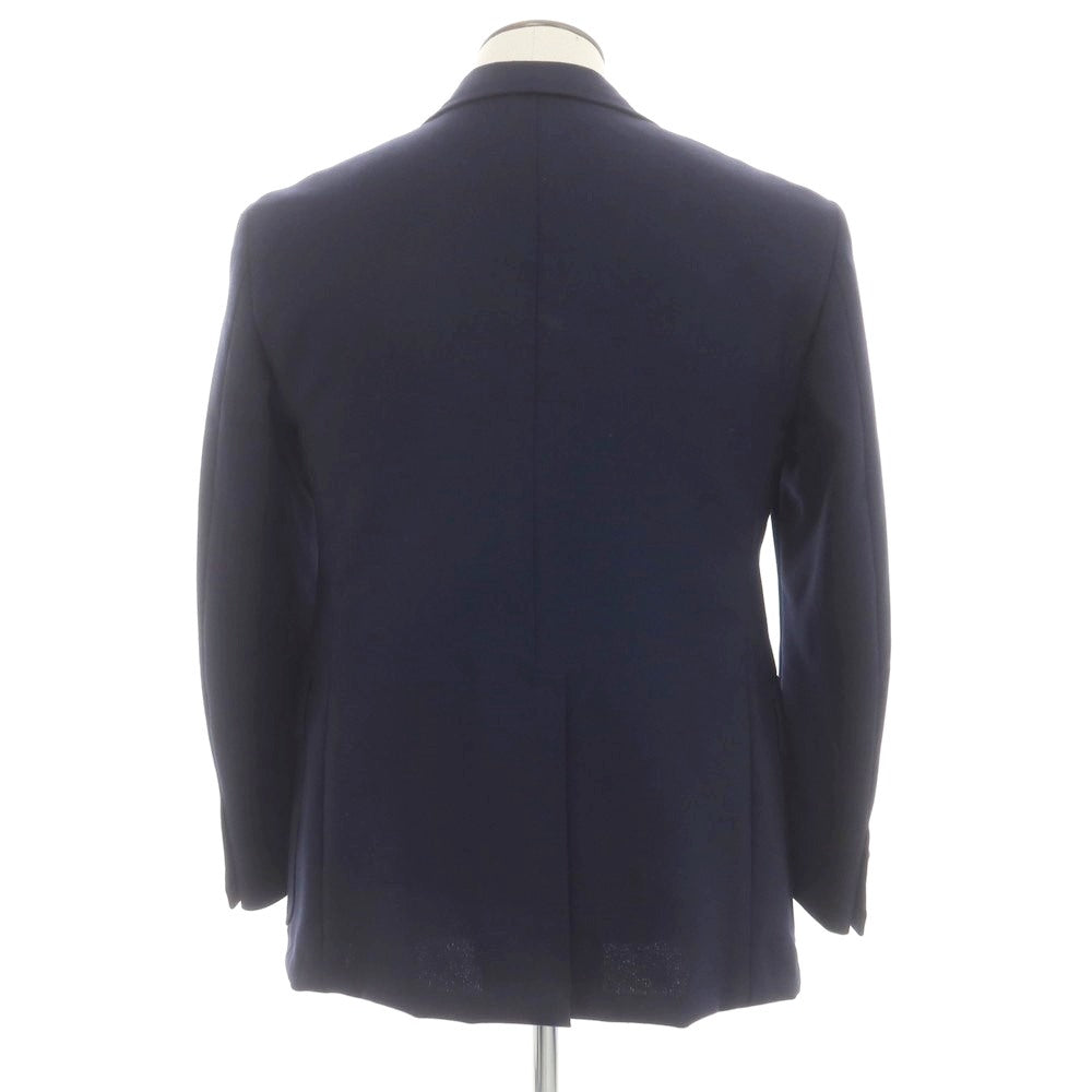 【中古】オックスフォード クローズ Oxxford Clothes ウール テーラードジャケット ネイビー【 40 】【 状態ランクB 】【 メンズ 】