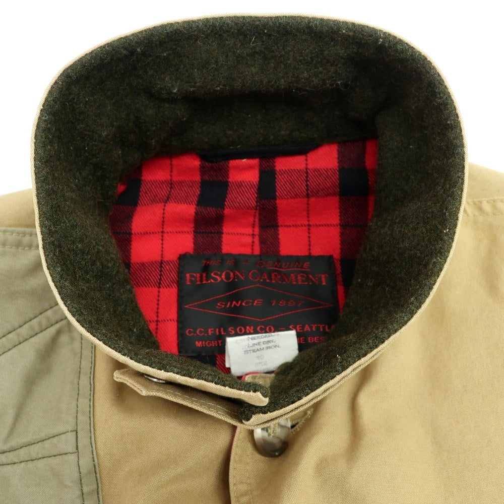 【中古】フィルソン FILSON コットン ハンティングジャケット ベージュ【 40 】【 状態ランクB 】【 メンズ 】