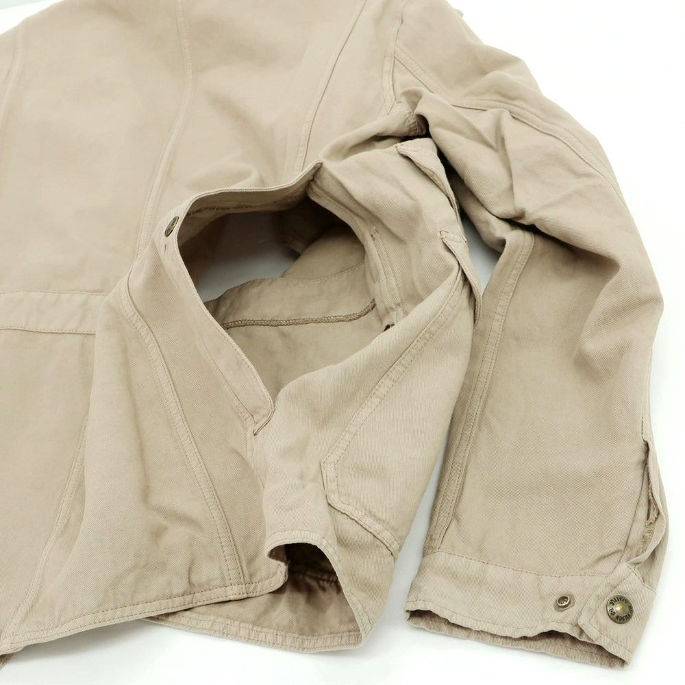 【中古】フィルソン FILSON コットンリネン ハンティングジャケット ベージュ【 40 】【 状態ランクB 】【 メンズ 】