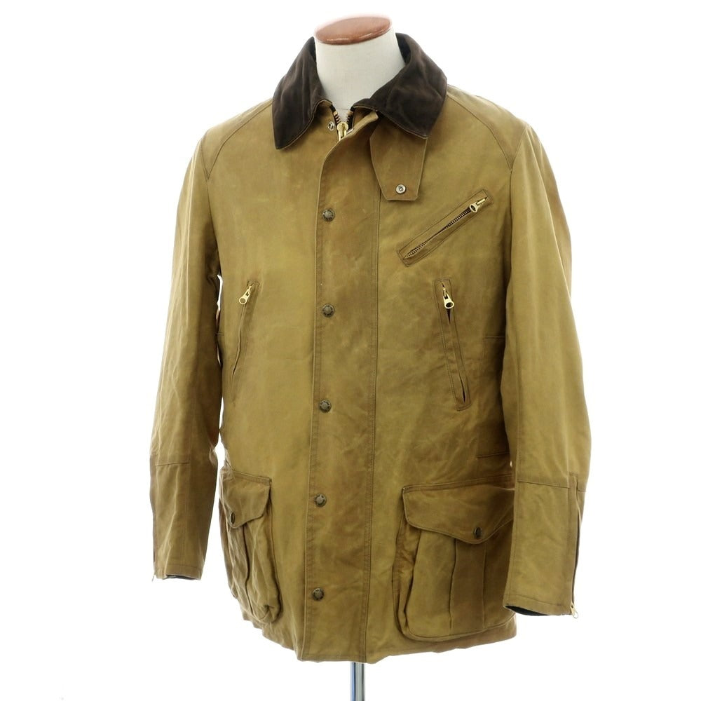 【中古】フィルソン FILSON オイルドコットン ハンティングジャケット マスタードベージュ【 42 】【 状態ランクC 】【 メンズ 】