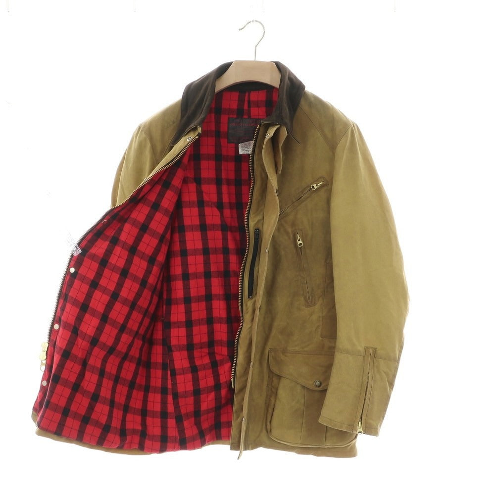 【中古】フィルソン FILSON オイルドコットン ハンティングジャケット マスタードベージュ【 42 】【 状態ランクC 】【 メンズ 】