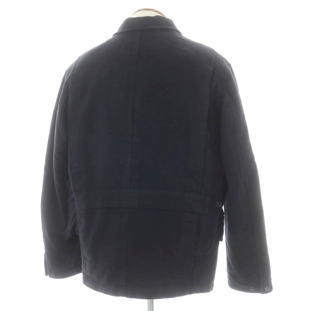 【中古】カパルビオ CAPALBIO コットン ハンティングジャケット ネイビー【 48 】【 状態ランクC 】【 メンズ 】