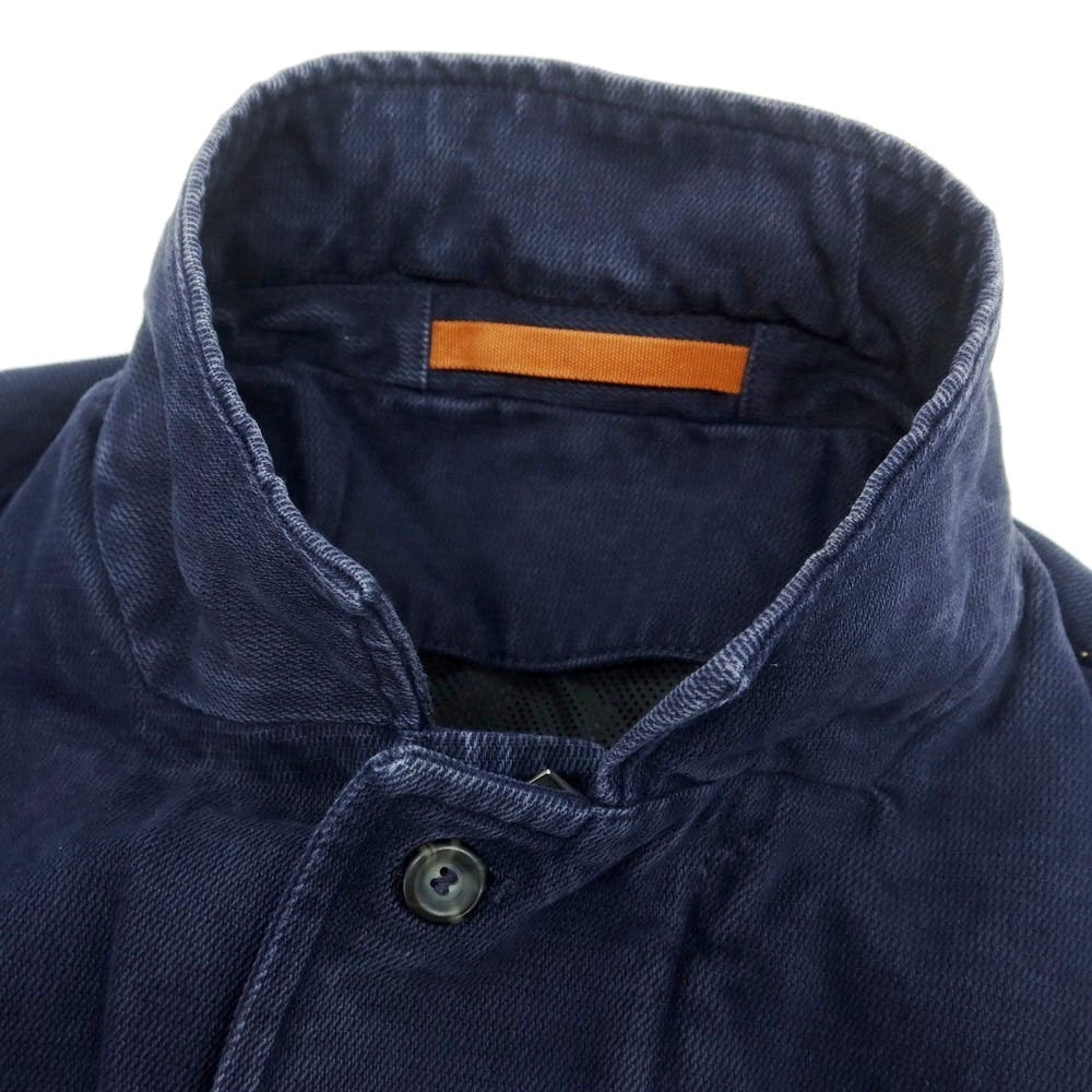 【中古】モンテドーロ Montedoro コットン フィールドジャケット ネイビー【 50 】【 状態ランクC 】【 メンズ 】
