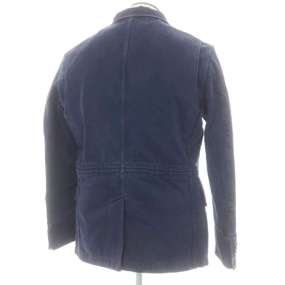 【中古】モンテドーロ Montedoro コットン フィールドジャケット ネイビー【 50 】【 状態ランクC 】【 メンズ 】