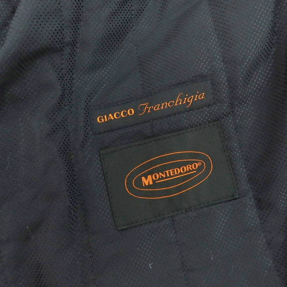 【中古】モンテドーロ Montedoro コットン フィールドジャケット ネイビー【 50 】【 状態ランクC 】【 メンズ 】