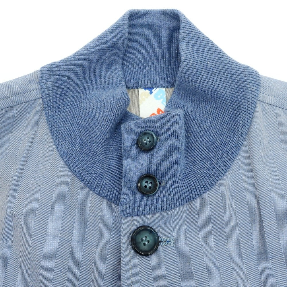 【中古】ヴァルスタリーノ VALSTARINO コットン バルスタリーノブルゾン ブルー【 50 】【 状態ランクB 】【 メンズ 】