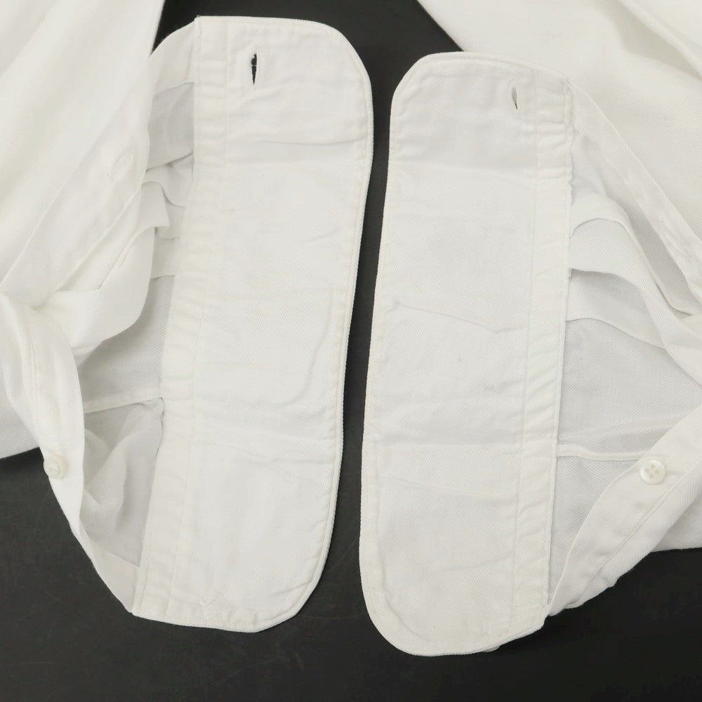 【中古】オリアン ORIAN BEAMS F別注 ツイルコットン ドレスシャツ ホワイト【 43 】【 状態ランクC 】【 メンズ 】