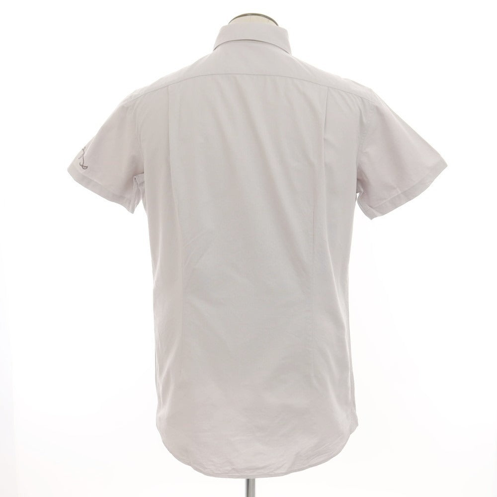 【中古】カラー kolor コットン ボタンダウン 半袖シャツ ライトグレー【 5 】【 状態ランクB 】【 メンズ 】