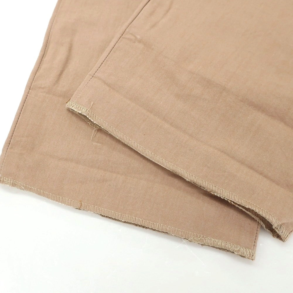 【中古】ブルネロクチネリ Brunello Cucinelli コットン カジュアルスラックスパンツ ブラウンベージュ【 50 】【 状態ランクB 】【 メンズ 】