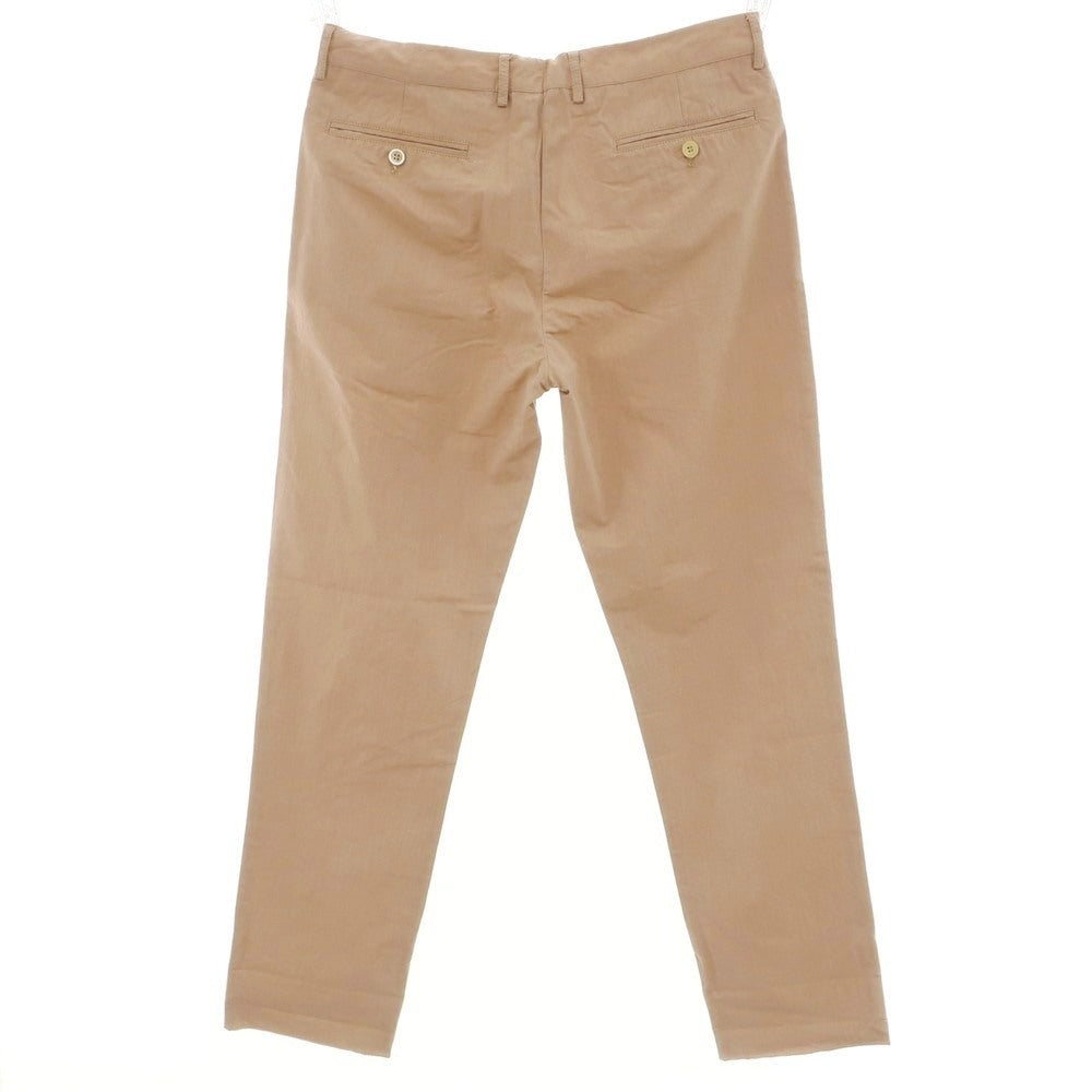 【中古】ブルネロクチネリ Brunello Cucinelli コットン カジュアルスラックスパンツ ブラウンベージュ【 50 】【 状態ランクB 】【 メンズ 】