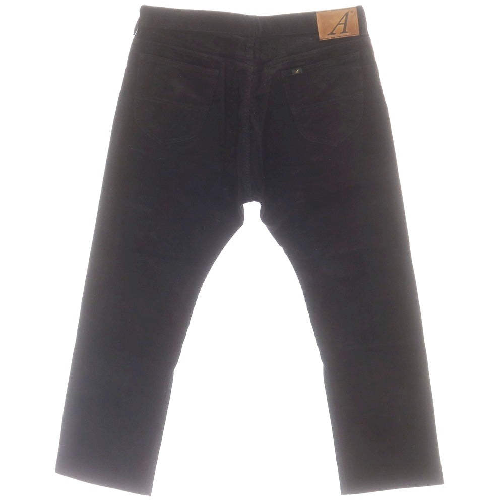 【中古】アナトミカ ANATOMICA コットン コーデュロイパンツ ブラック【 39 】【 状態ランクC 】【 メンズ 】