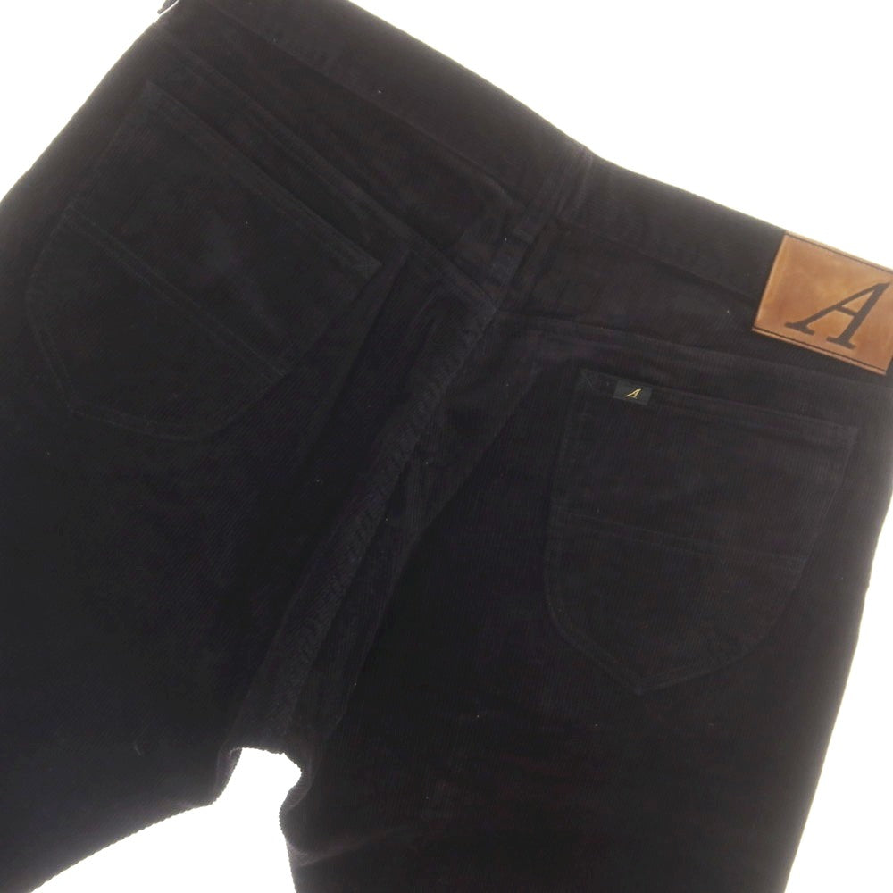 【中古】アナトミカ ANATOMICA コットン コーデュロイパンツ ブラック【 39 】【 状態ランクC 】【 メンズ 】