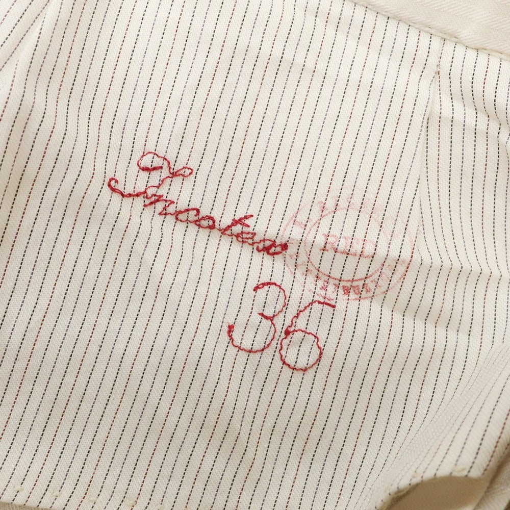 【中古】インコテックスレッド INCOTEX RED コットン カジュアルスラックスパンツ ブラウン【 36 】【 状態ランクB 】【 メンズ 】