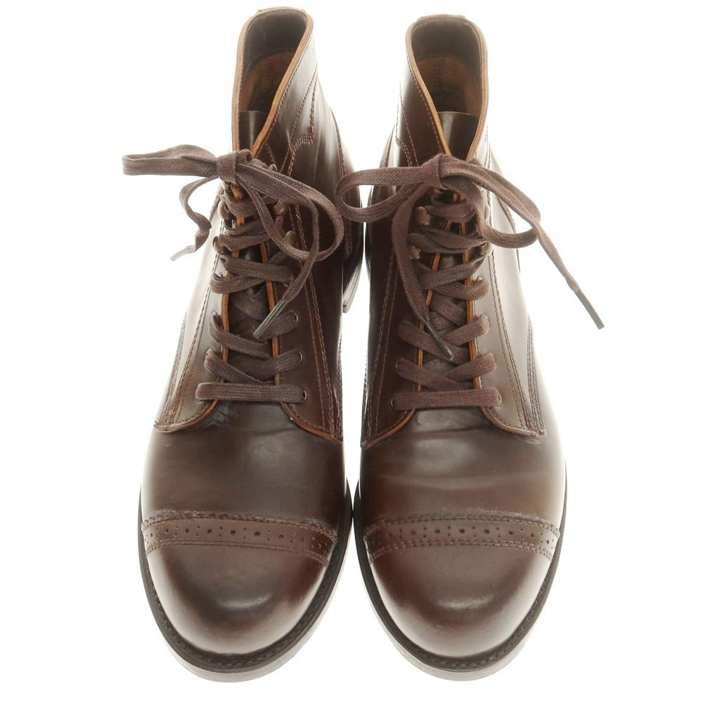 【中古】ウルヴァリン WOLVERINE 1000MILE シェルコードバン ブーツ ブラウン(マホガニー)【 9D 】【 状態ランクA 】【 メンズ 】