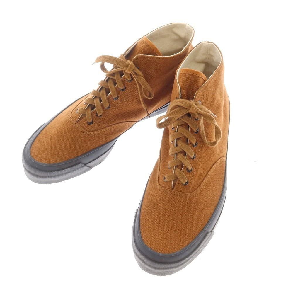 【中古】アナトミカ ANATOMICA × WAKOUWA キャンバス スニーカー ブラウン【 US8.5 】【 状態ランクA 】【 メンズ 】