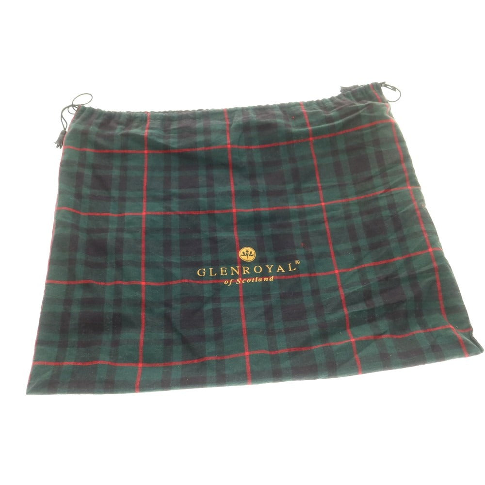 【中古】グレンロイヤル GLENROYAL ブライドルレザー トートバッグ ブラック【 状態ランクA 】【 メンズ 】