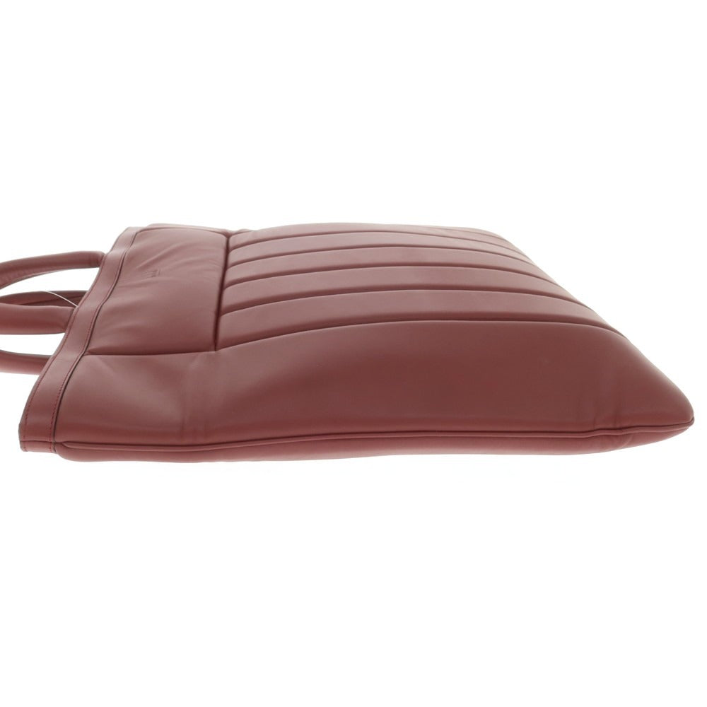 【中古】ダンヒル Dunhill ラムレザー コンコースラージ トートバッグ ブラッドレッド【 状態ランクA 】【 メンズ 】