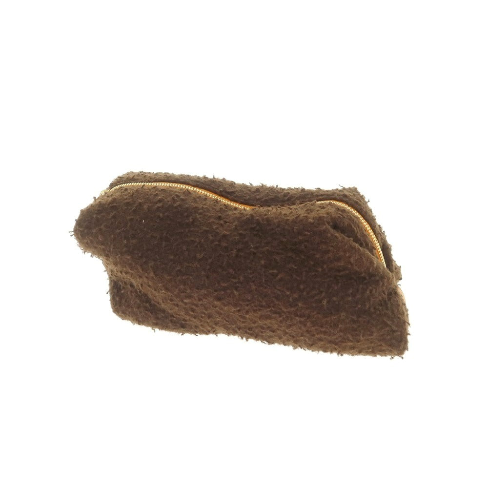 【中古】イルミーチョ il micio ウール系 ポーチ ブラウン【 状態ランクB 】【 メンズ 】