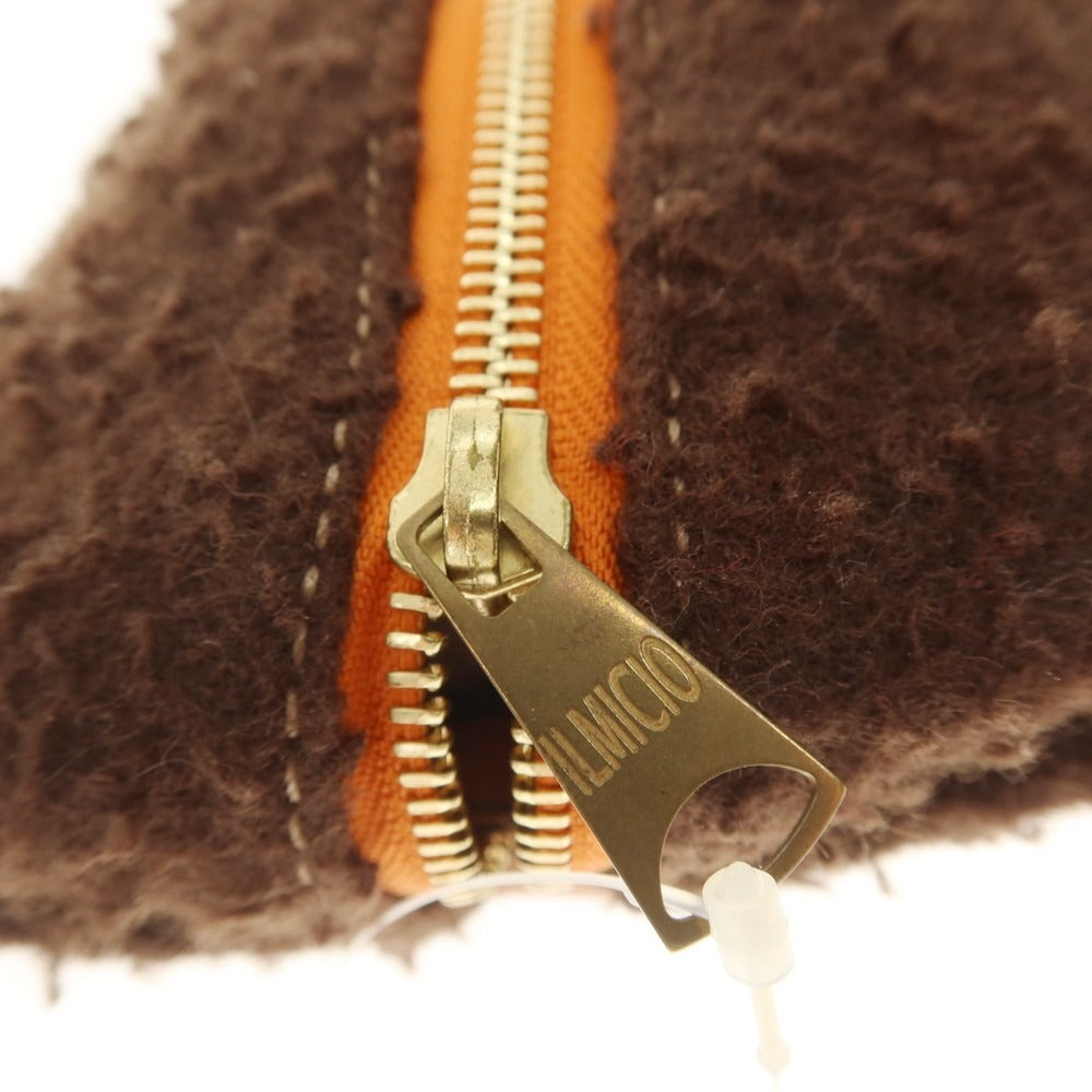 【中古】イルミーチョ il micio ウール系 ポーチ ブラウン【 状態ランクB 】【 メンズ 】