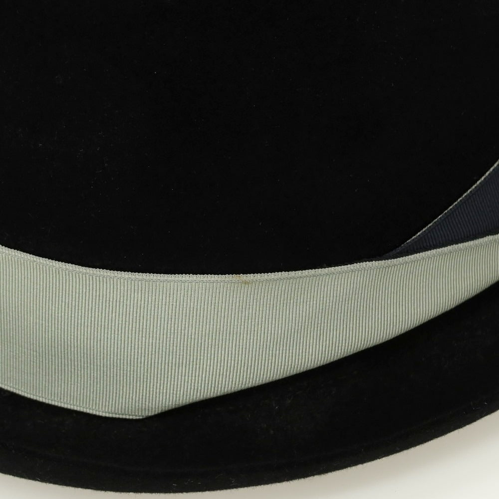 【中古】ボルサリーノ Borsalino ラビット 中折れハット ブラック【 60 】【 状態ランクA 】【 メンズ 】