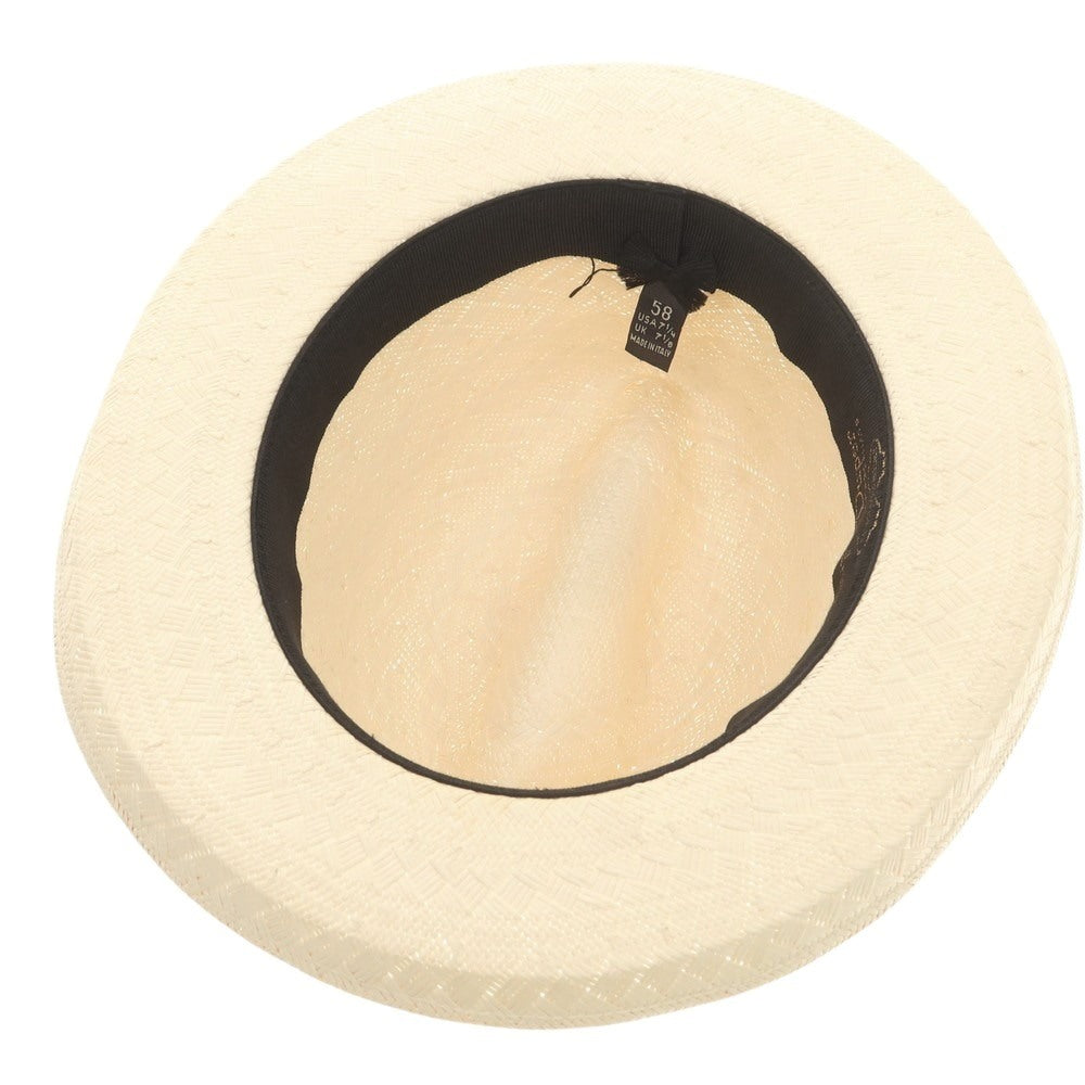 【中古】スーパーデューパーハッツ Super Duper Hats ペーパー ストロー ハット ナチュラルxベージュ【 58 】【 状態ランクC 】【 メンズ 】