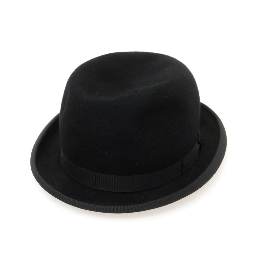【中古】ロックアンドコーハッターズ LOCK & Co. HATTERS ウール系 ボーラーハット ブラック【 XL(61) 】【 状態ランクB 】【 メンズ 】