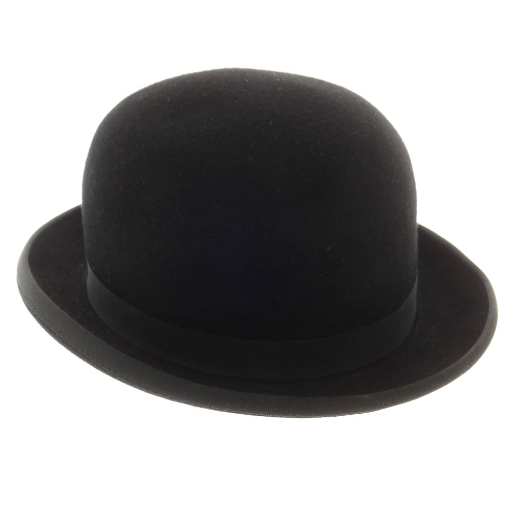 【中古】ロックアンドコーハッターズ LOCK & Co. HATTERS ウール系 ボーラーハット ブラック【 XL(61) 】【 状態ランクB 】【 メンズ 】