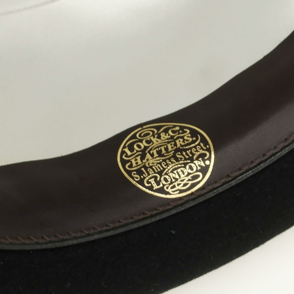 【中古】ロックアンドコーハッターズ LOCK & Co. HATTERS ウール系 ボーラーハット ブラック【 XL(61) 】【 状態ランクB 】【 メンズ 】