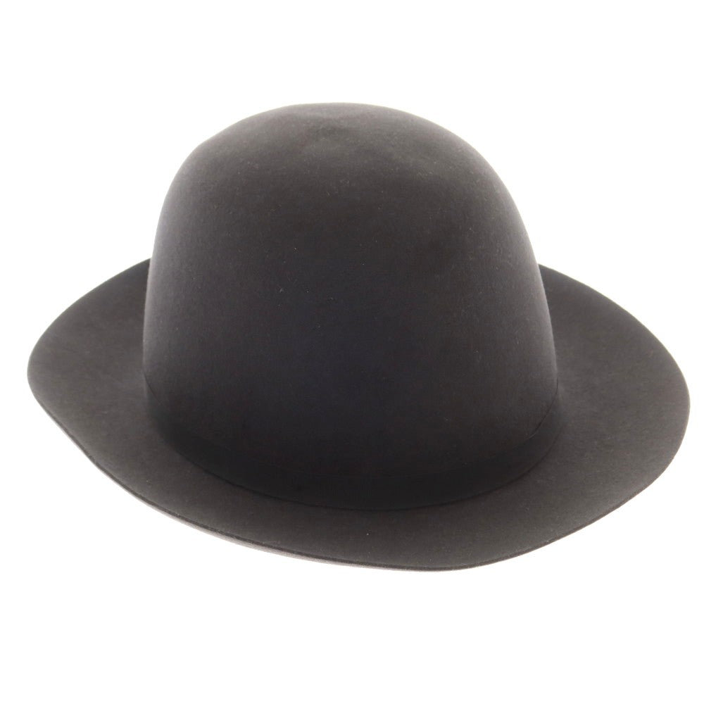 【中古】ロックアンドコーハッターズ LOCK & Co. HATTERS ウール系 ソフトボーラーハット グレー【 59 】【 状態ランクB 】【 メンズ 】