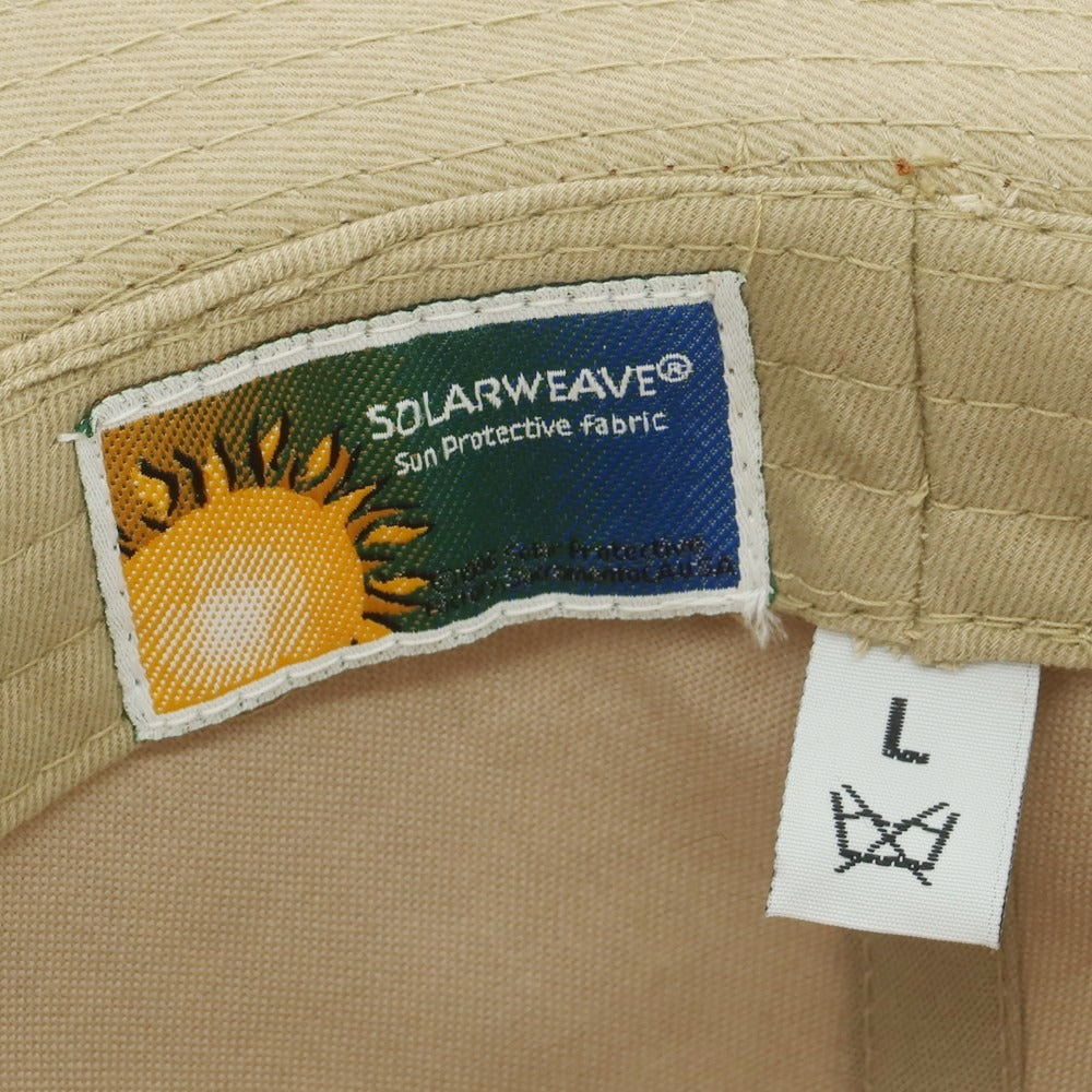 【中古】ロックアンドコーハッターズ LOCK & Co. HATTERS ツイルコットン 中折れハット ダークベージュ【 L 】【 状態ランクB 】【 メンズ 】