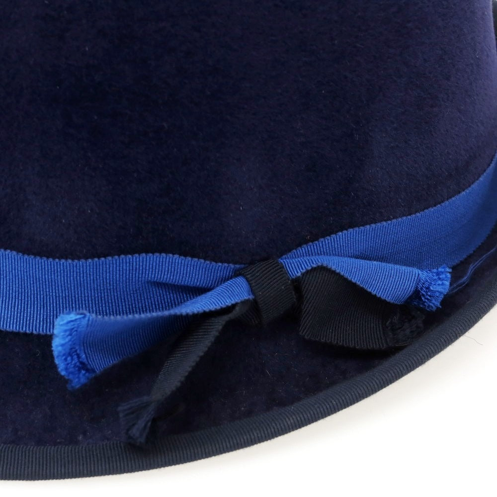 【中古】ロッドキーナン ROD KEENAN ラビット 中折れハット パープルネイビー【 表記なし(59位) 】【 状態ランクB 】【 メンズ 】