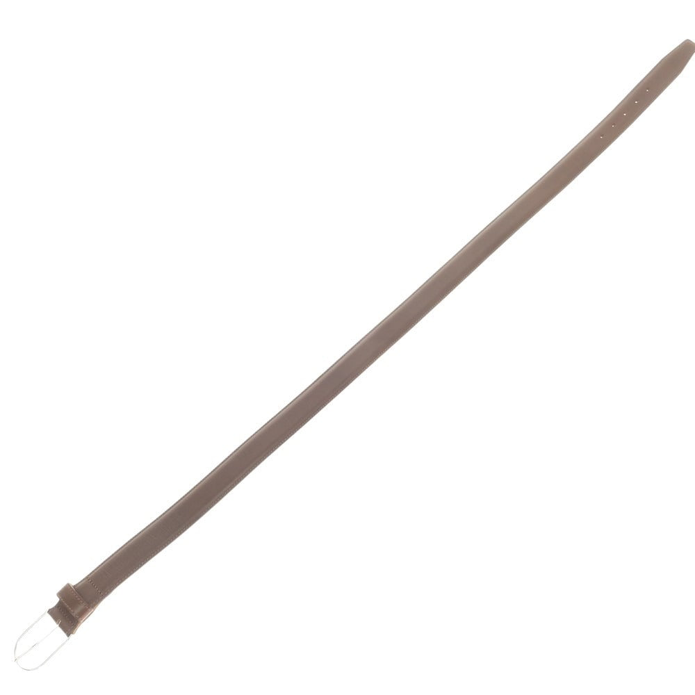 【中古】エッティンガー ETTINGER レザー ベルト ダークブラウン【 95 】【 状態ランクA 】【 メンズ 】