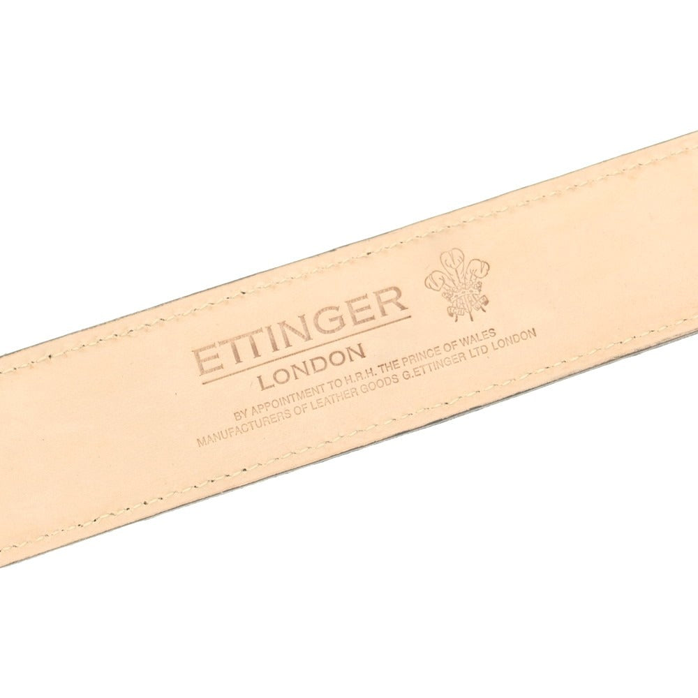 【中古】エッティンガー ETTINGER ベルト ブラック【 95 】【 状態ランクA 】【 メンズ 】