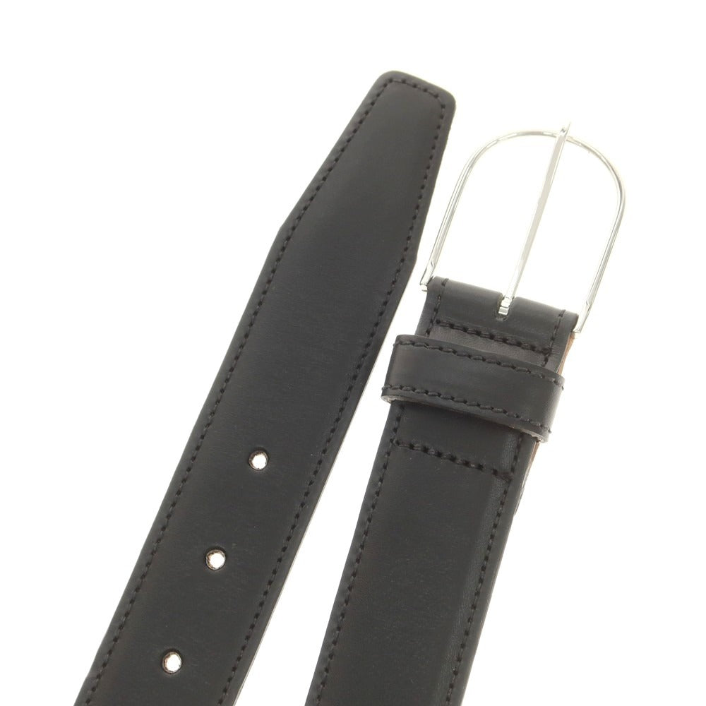 【中古】エッティンガー ETTINGER ベルト ブラック【 95 】【 状態ランクA 】【 メンズ 】