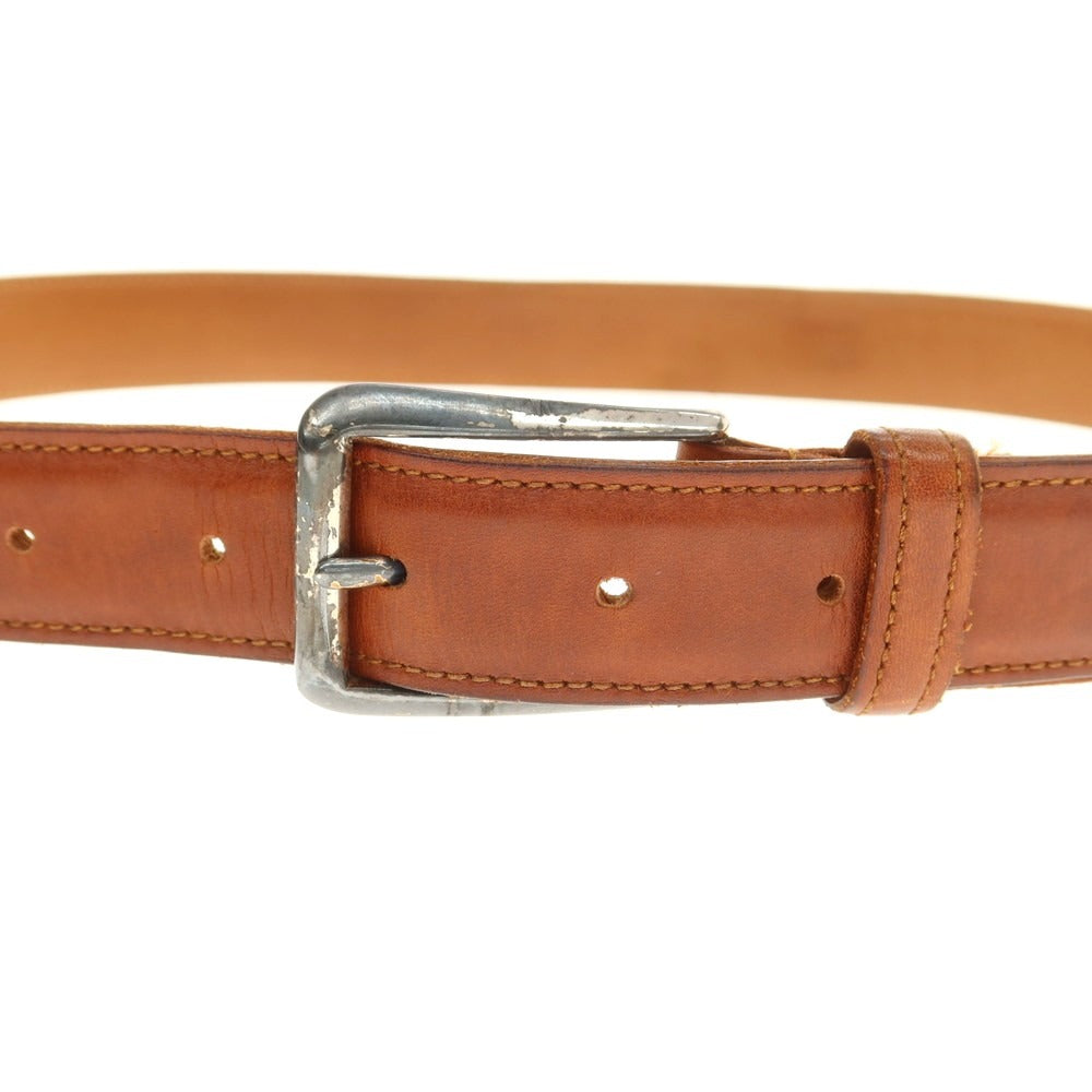 【中古】ホワイトハウスコックス Whitehouse Cox レザー ベルト ブラウン【 85 】【 状態ランクC 】【 メンズ 】