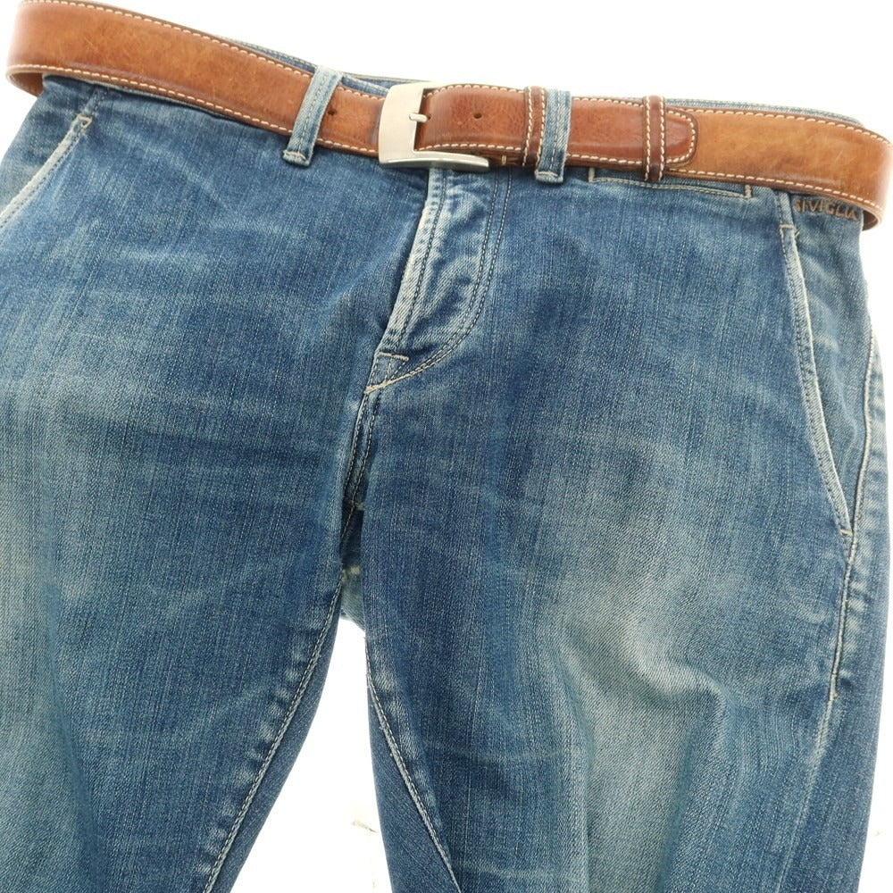 【中古】フェリージ Felisi レザー ベルト ブラウン【 90 】【 状態ランクD 】【 メンズ 】