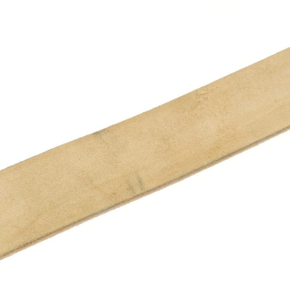 【中古】フェリージ Felisi ヌバックレザー ベルト ベージュ【 90 】【 状態ランクD 】【 メンズ 】