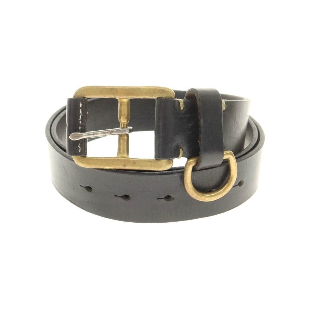 【中古】ユケテン YUKETEN レザー ベルト ブラック【 90 】【 状態ランクB 】【 メンズ 】