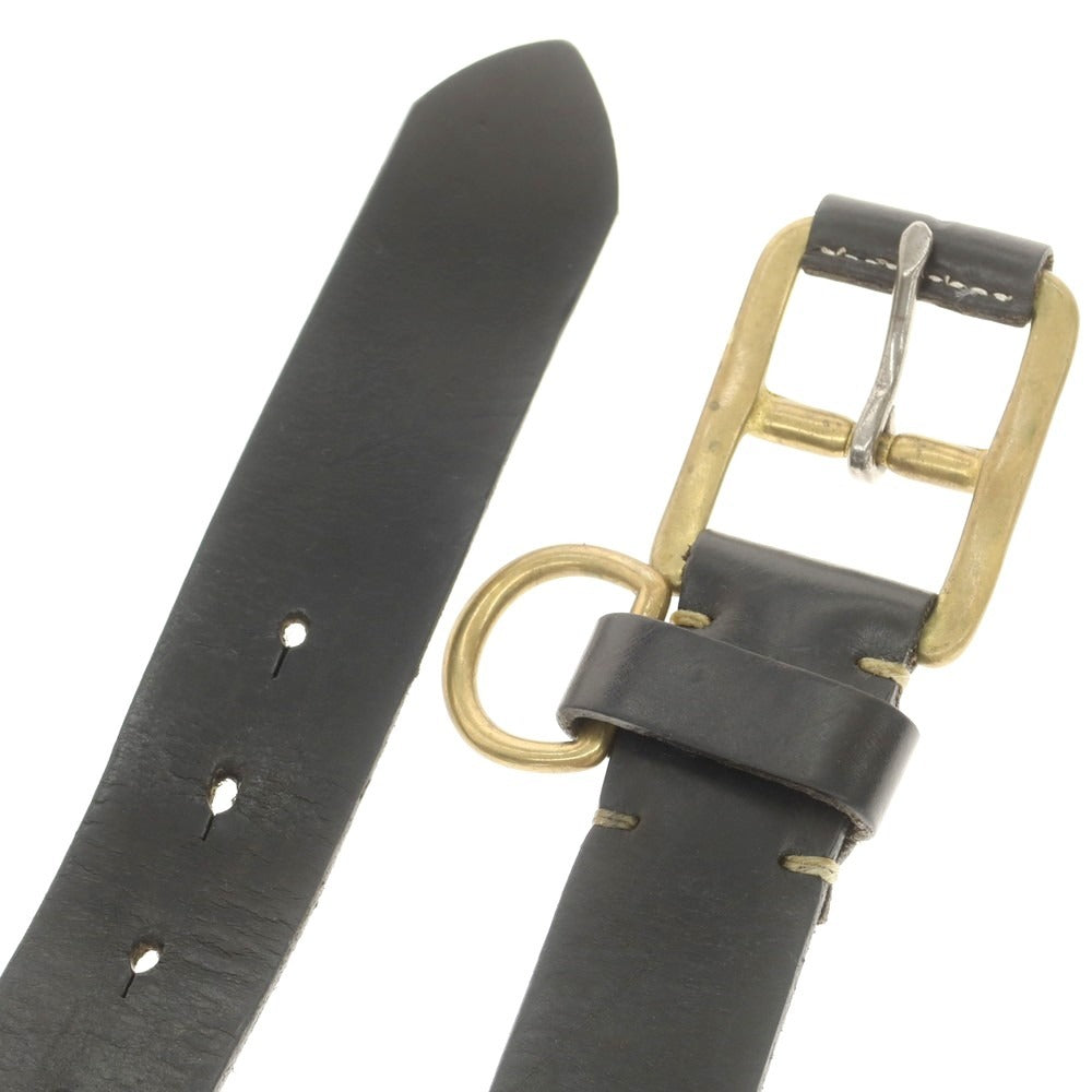 【中古】ユケテン YUKETEN レザー ベルト ブラック【 90 】【 状態ランクB 】【 メンズ 】