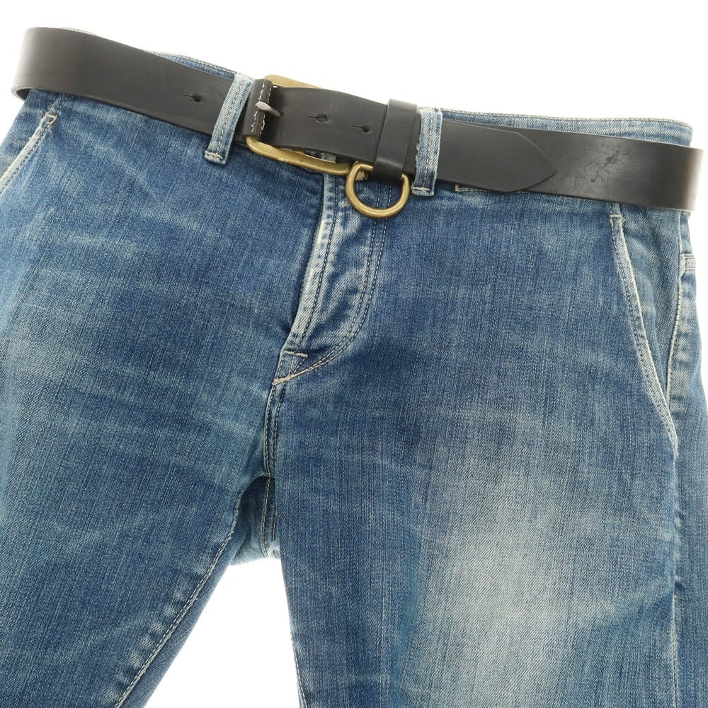 【中古】ユケテン YUKETEN レザー ベルト ブラック【 90 】【 状態ランクB 】【 メンズ 】