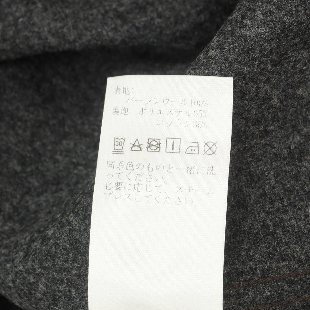 【中古】【未使用】ペンドルトン PENDLETON BOARD SHIRT バージンウール オープンカラー カジュアルシャツ ダークグレー【 S 】【 状態ランクS 】【 メンズ 】