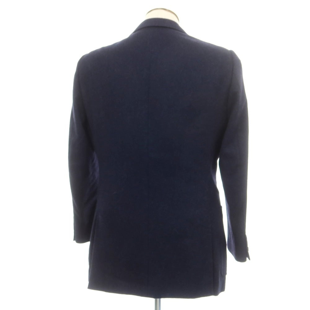 【中古】ベルベスト Belvest ウールカシミヤ テーラードジャケット ネイビー【 52 】【 状態ランクB 】【 メンズ 】