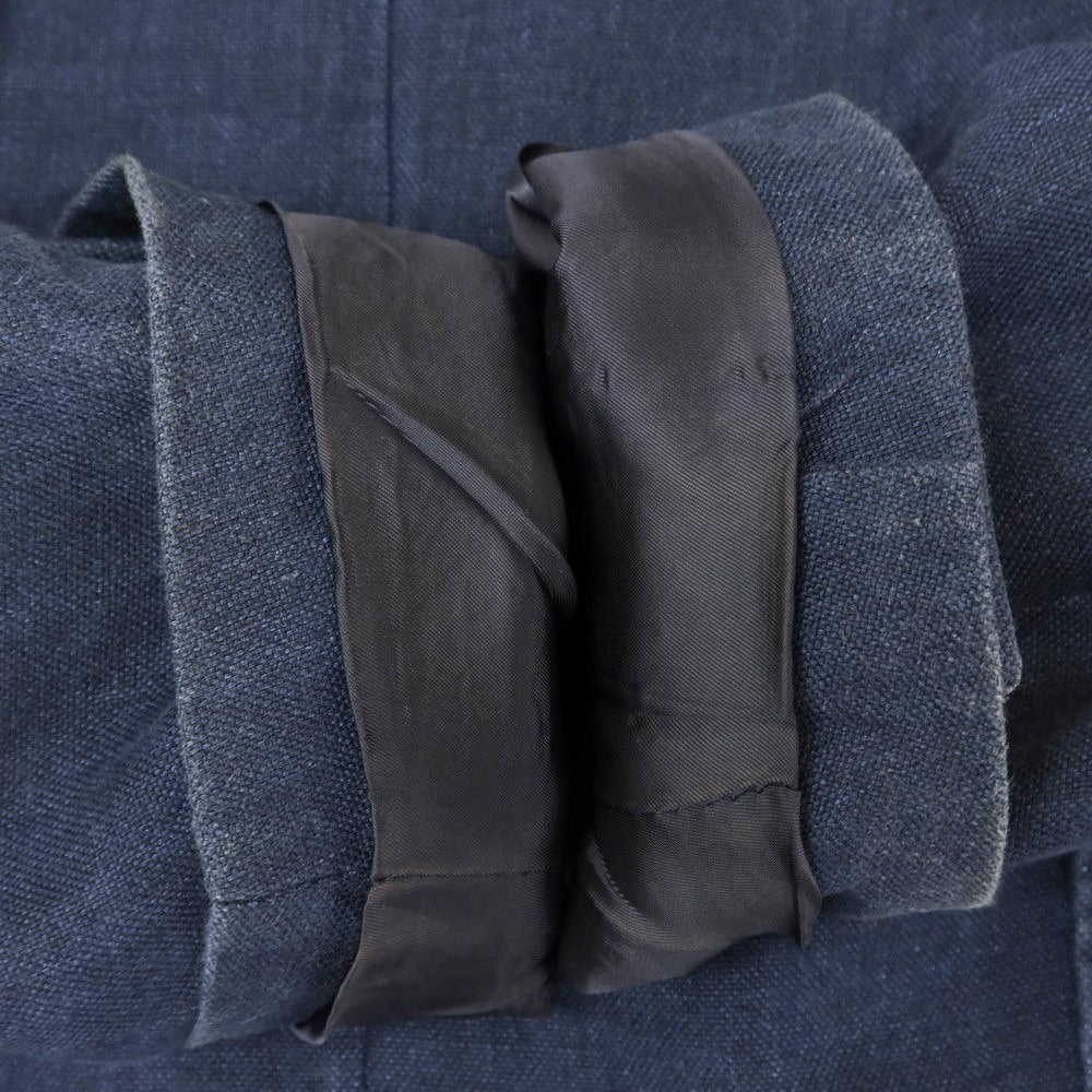 【中古】コルネリアーニ CORNELIANI リネン テーラードジャケット ネイビー【 52 】【 状態ランクC 】【 メンズ 】