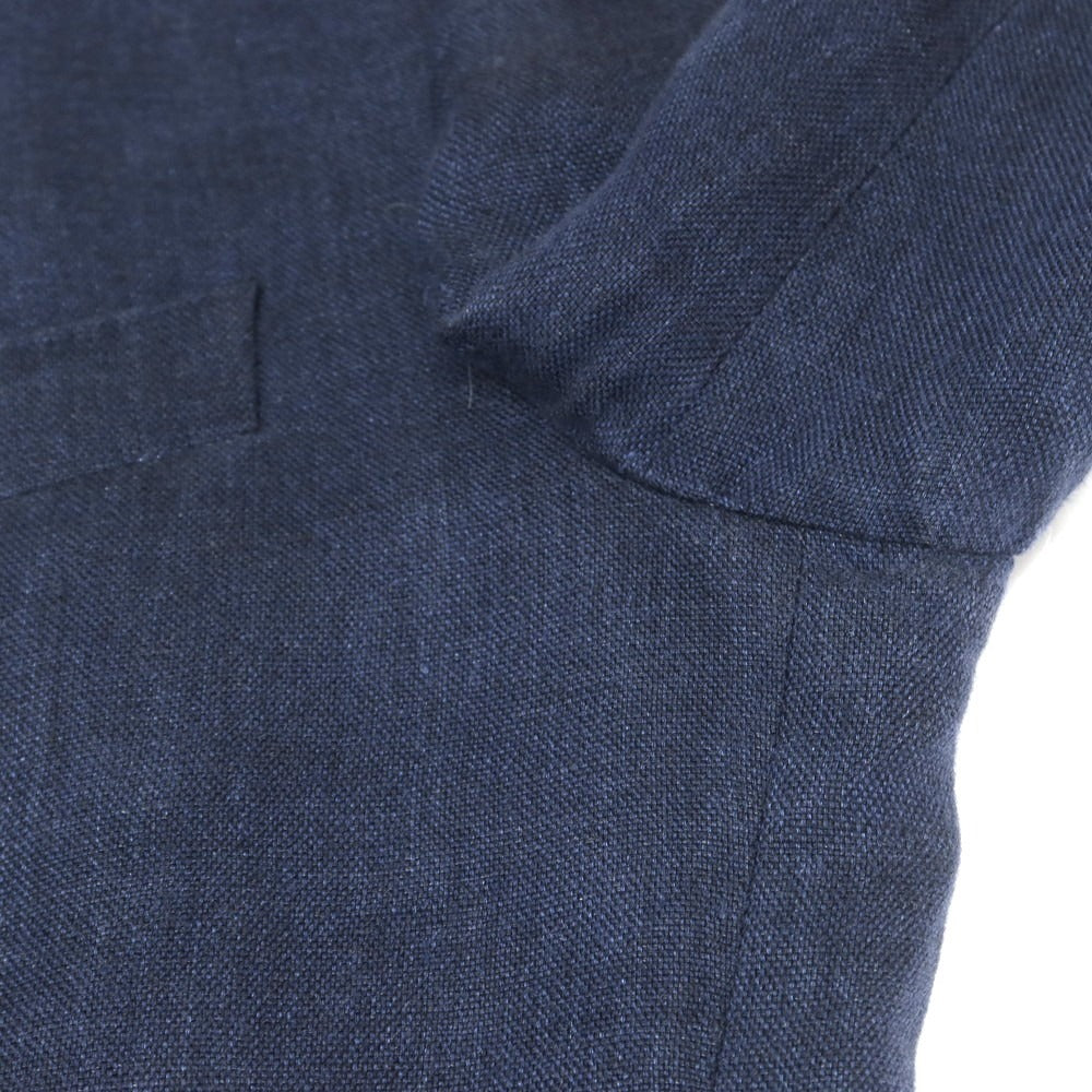【中古】コルネリアーニ CORNELIANI リネン テーラードジャケット ネイビー【 52 】【 状態ランクC 】【 メンズ 】